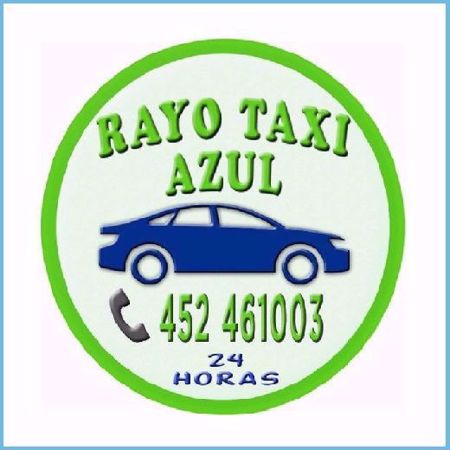 Taxi Rayo azul, servicio de transporte de pasajeros y encargos en la ciudad de Victoria, Región de la Araucanía, primera ciudad digitalizada de Chile